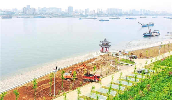 三峡后续工作长江中下游影响处理湖南段二期河道整治工程2017年度项目施工第四标